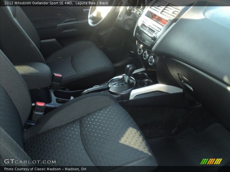 Laguna Blue / Black 2012 Mitsubishi Outlander Sport SE 4WD