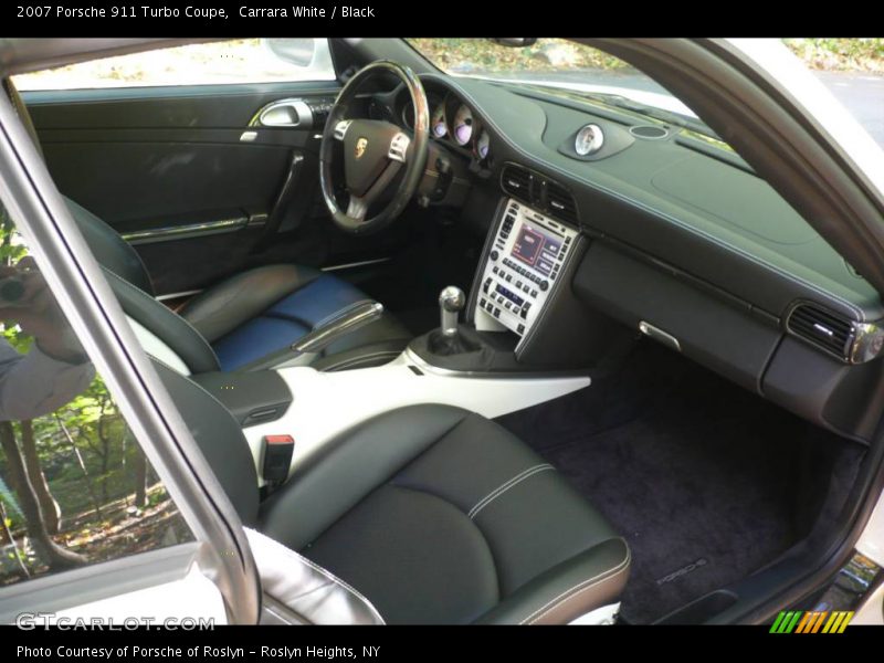 Carrara White / Black 2007 Porsche 911 Turbo Coupe