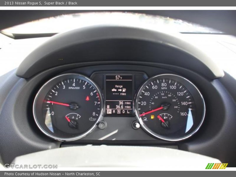 Super Black / Black 2013 Nissan Rogue S