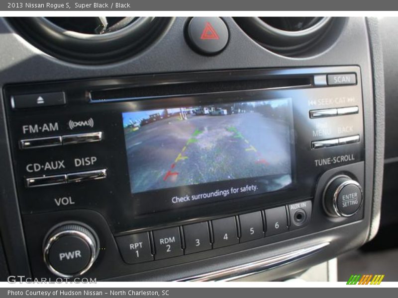 Super Black / Black 2013 Nissan Rogue S