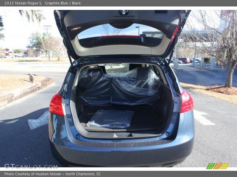 Graphite Blue / Black 2013 Nissan Rogue S