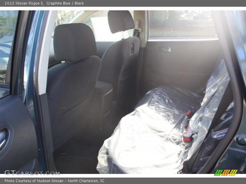 Graphite Blue / Black 2013 Nissan Rogue S