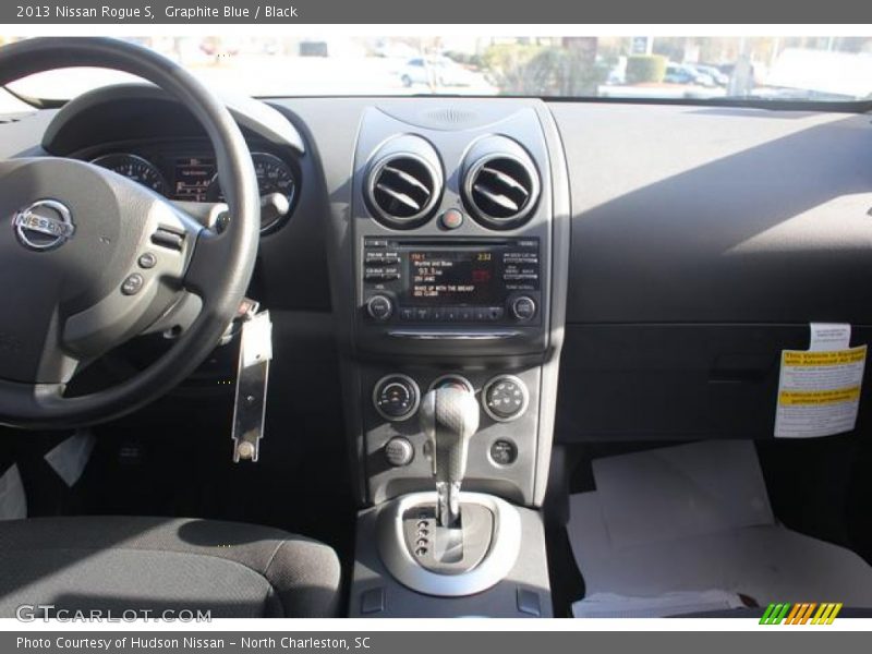 Graphite Blue / Black 2013 Nissan Rogue S