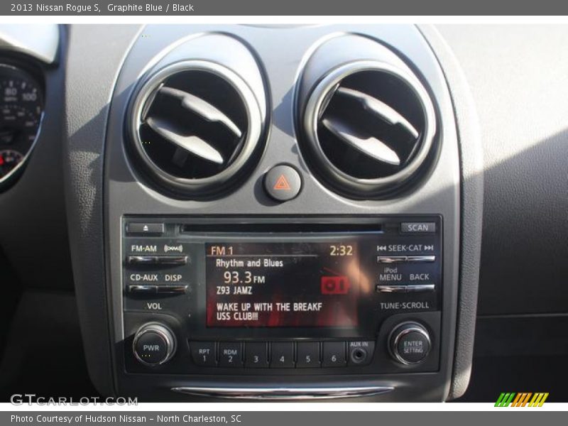 Graphite Blue / Black 2013 Nissan Rogue S