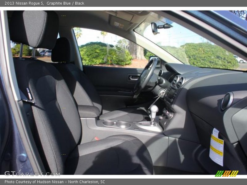 Graphite Blue / Black 2013 Nissan Rogue S