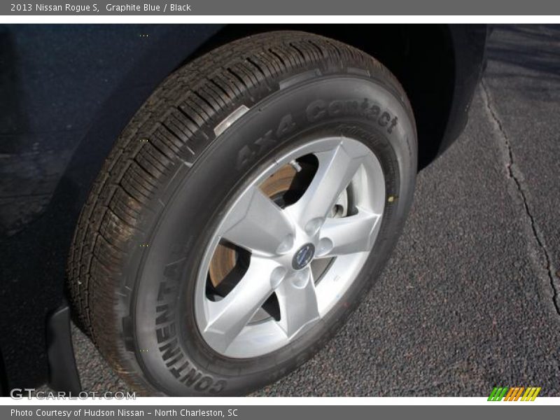 Graphite Blue / Black 2013 Nissan Rogue S
