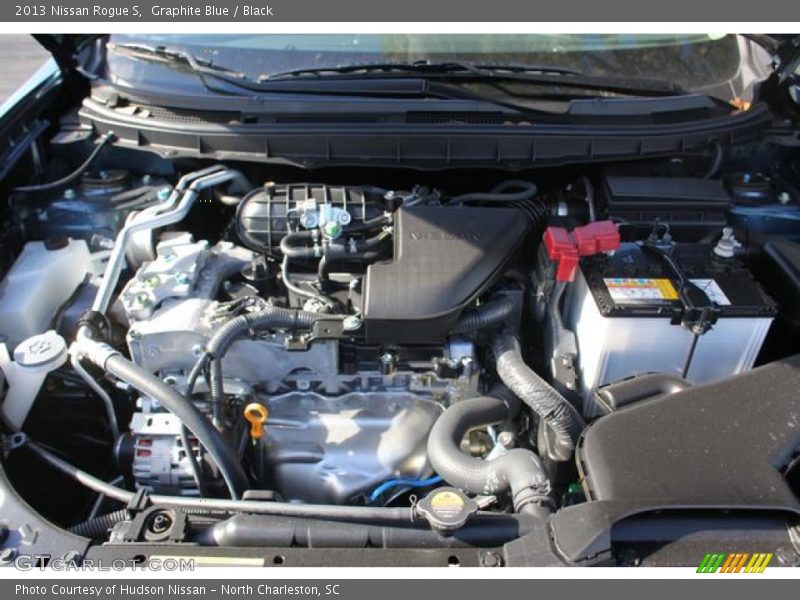 Graphite Blue / Black 2013 Nissan Rogue S