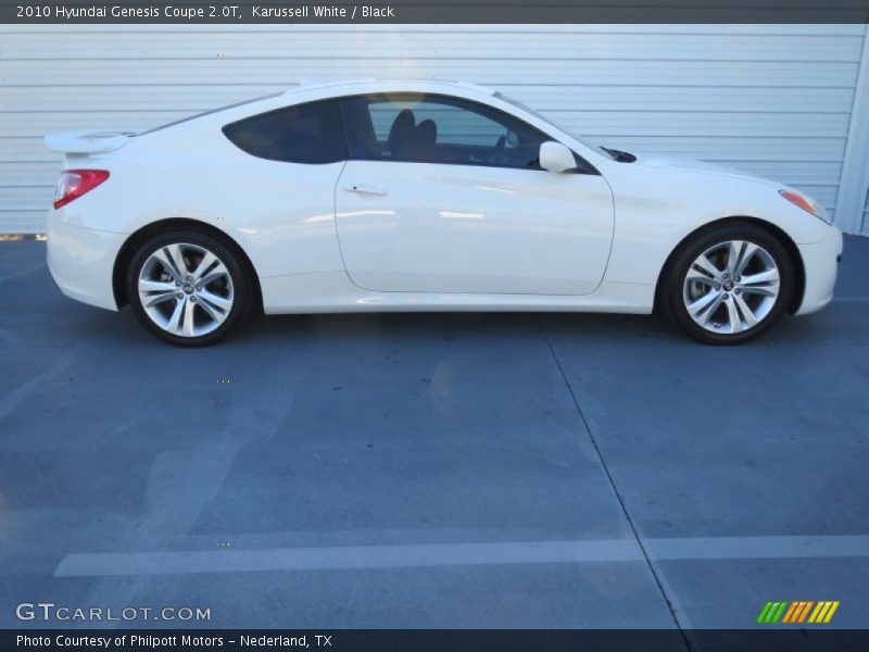 Karussell White / Black 2010 Hyundai Genesis Coupe 2.0T