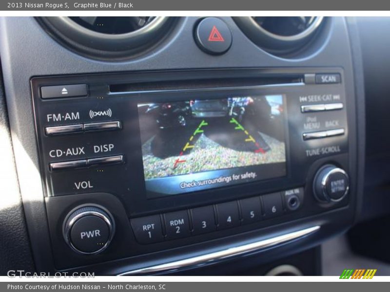 Graphite Blue / Black 2013 Nissan Rogue S