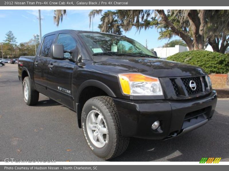 Front 3/4 View of 2012 Titan Pro-4X Crew Cab 4x4