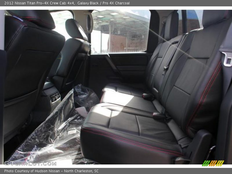 Rear Seat of 2012 Titan Pro-4X Crew Cab 4x4
