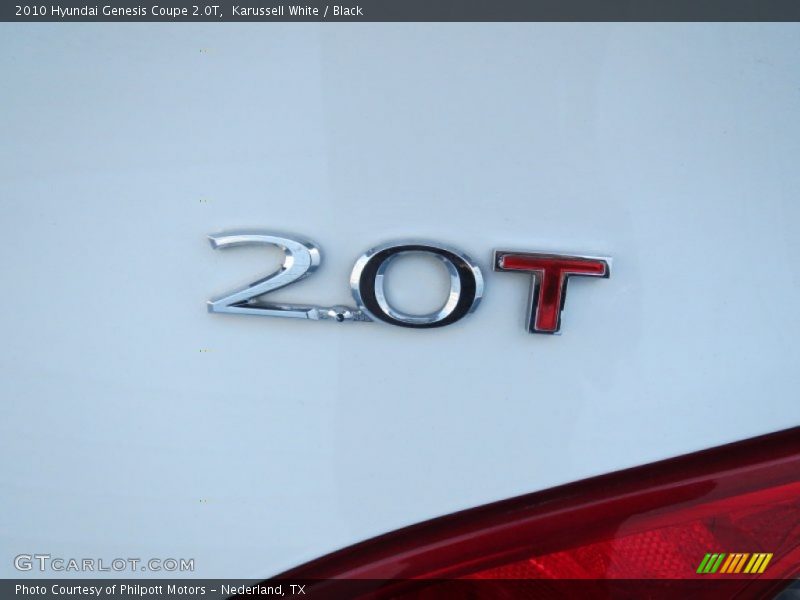 Karussell White / Black 2010 Hyundai Genesis Coupe 2.0T