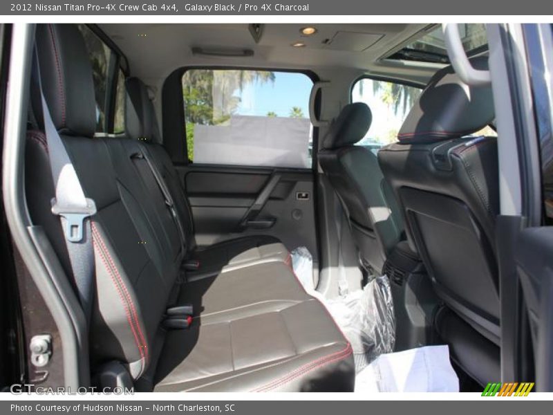 Rear Seat of 2012 Titan Pro-4X Crew Cab 4x4
