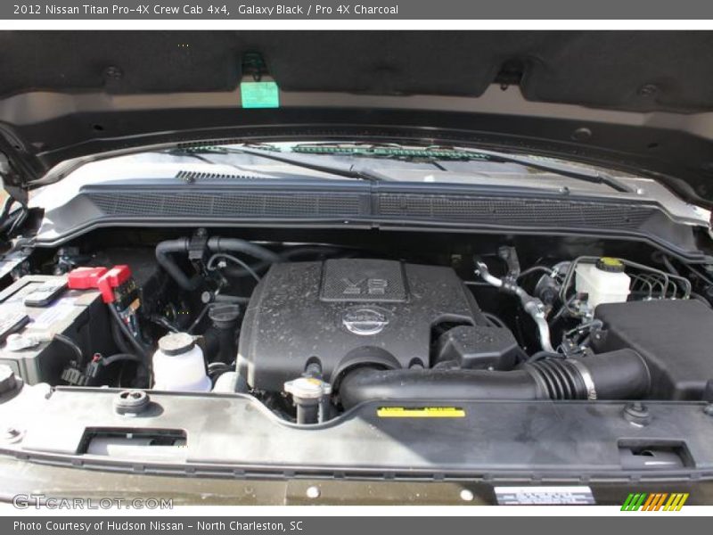  2012 Titan Pro-4X Crew Cab 4x4 Engine - 5.6 Liter Flex-Fuel DOHC 32-Valve CVTCS V8