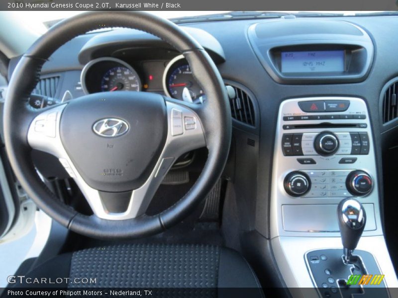 Karussell White / Black 2010 Hyundai Genesis Coupe 2.0T