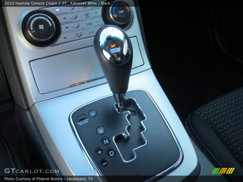 Karussell White / Black 2010 Hyundai Genesis Coupe 2.0T