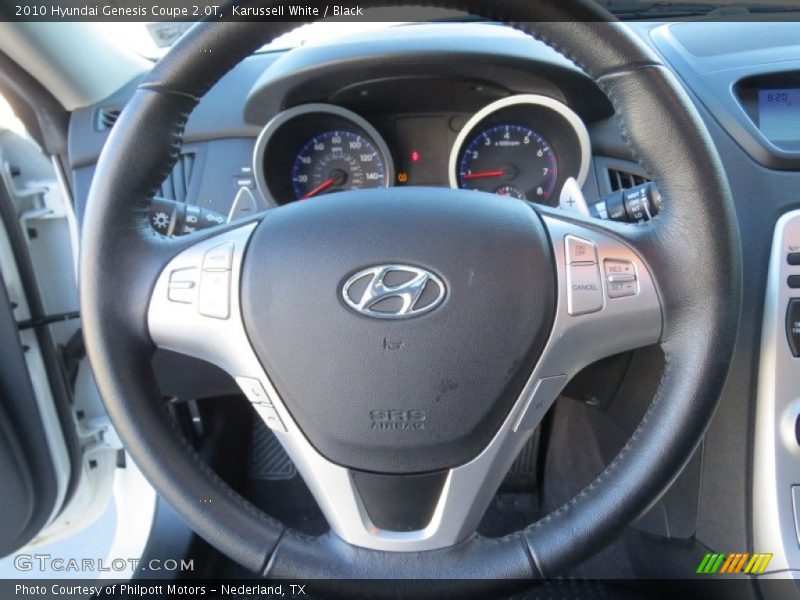 Karussell White / Black 2010 Hyundai Genesis Coupe 2.0T