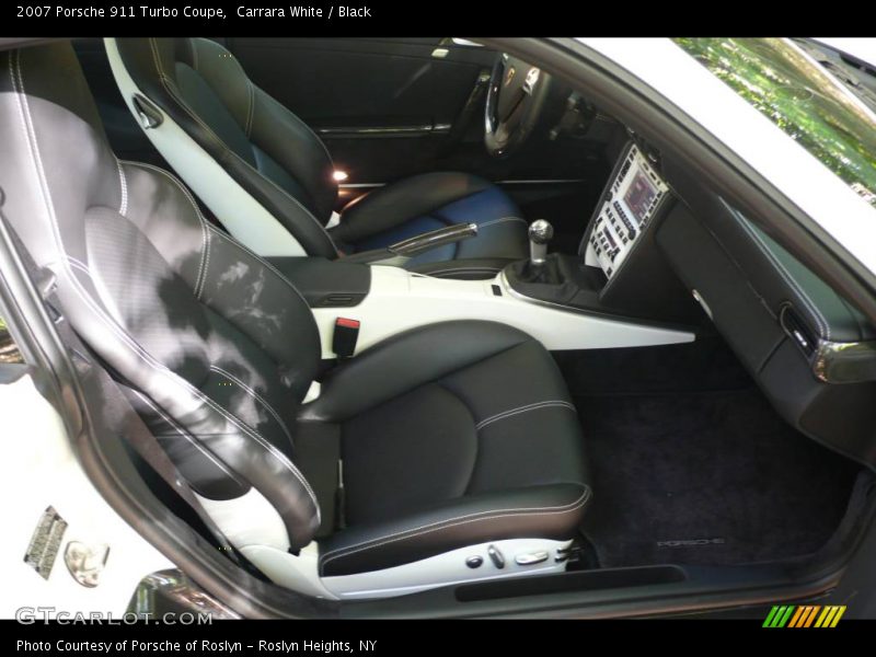 Carrara White / Black 2007 Porsche 911 Turbo Coupe