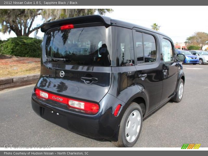 Sapphire Black / Black 2012 Nissan Cube 1.8 S