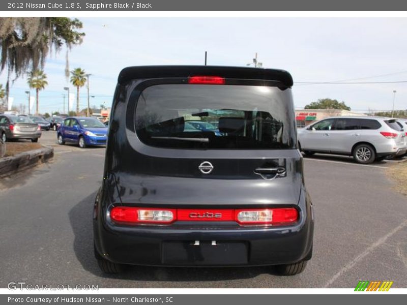 Sapphire Black / Black 2012 Nissan Cube 1.8 S