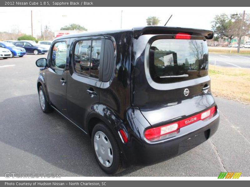 Sapphire Black / Black 2012 Nissan Cube 1.8 S