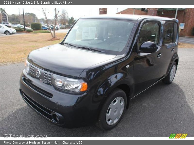 Sapphire Black / Black 2012 Nissan Cube 1.8 S