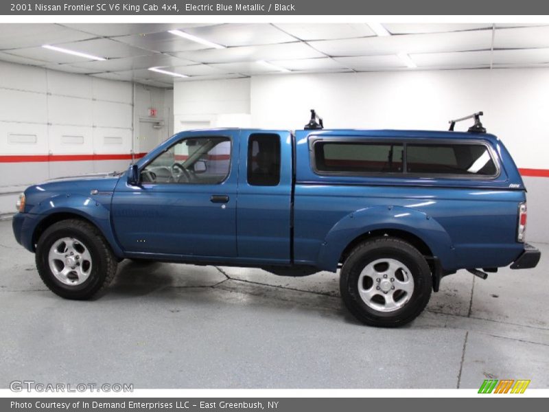  2001 Frontier SC V6 King Cab 4x4 Electric Blue Metallic
