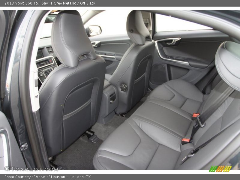 Saville Grey Metallic / Off Black 2013 Volvo S60 T5