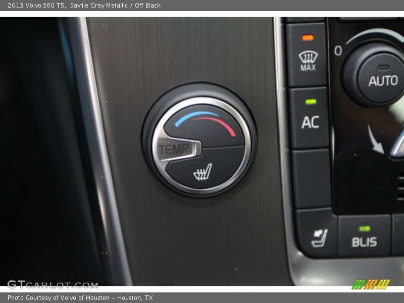 Saville Grey Metallic / Off Black 2013 Volvo S60 T5
