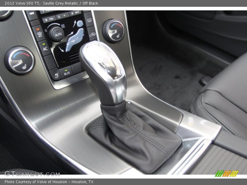 Saville Grey Metallic / Off Black 2013 Volvo S60 T5