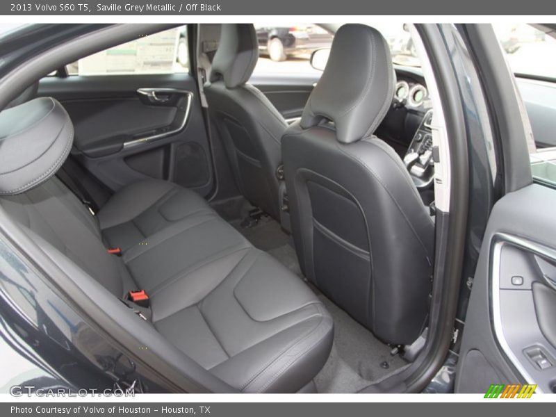 Saville Grey Metallic / Off Black 2013 Volvo S60 T5