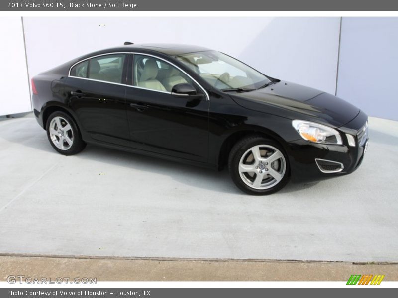 Black Stone / Soft Beige 2013 Volvo S60 T5