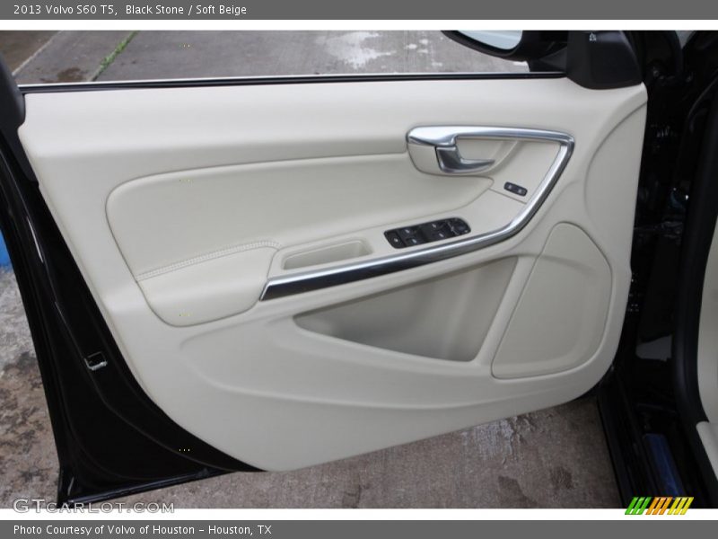 Black Stone / Soft Beige 2013 Volvo S60 T5