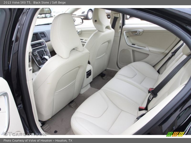 Black Stone / Soft Beige 2013 Volvo S60 T5