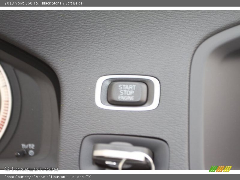 Black Stone / Soft Beige 2013 Volvo S60 T5