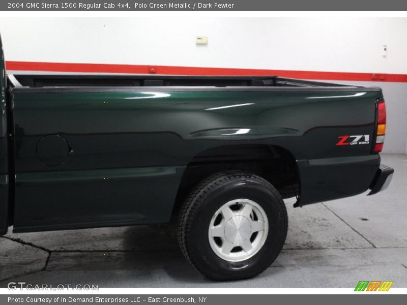 Polo Green Metallic / Dark Pewter 2004 GMC Sierra 1500 Regular Cab 4x4
