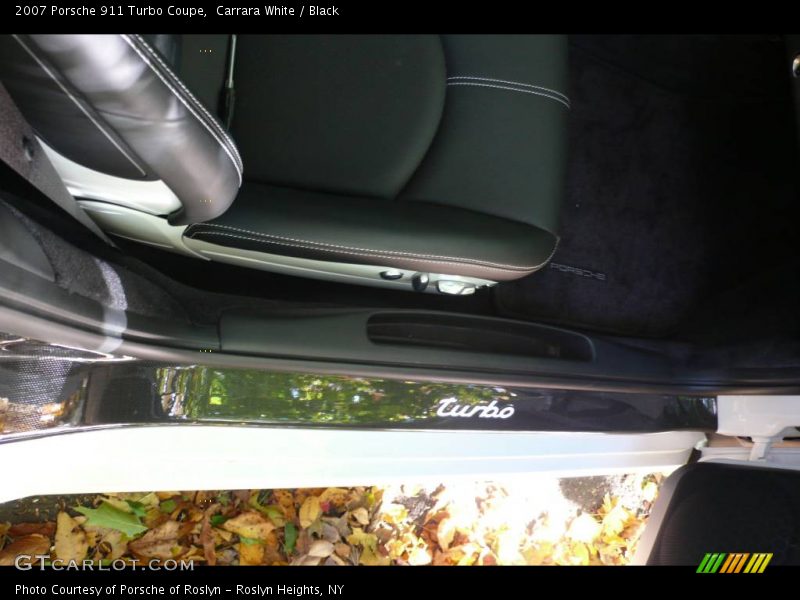 Carrara White / Black 2007 Porsche 911 Turbo Coupe