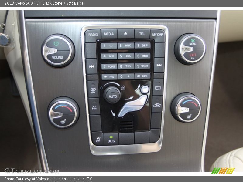 Black Stone / Soft Beige 2013 Volvo S60 T5