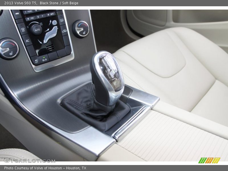 Black Stone / Soft Beige 2013 Volvo S60 T5