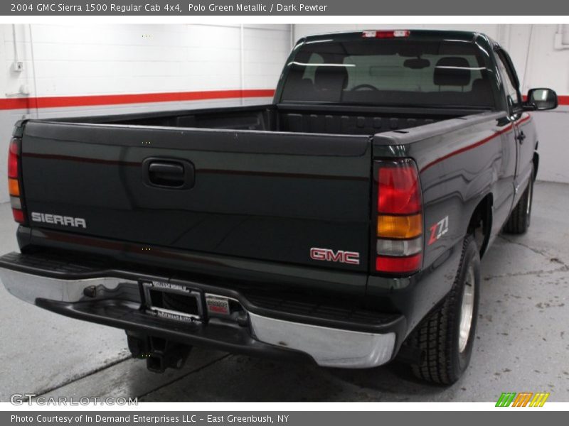 Polo Green Metallic / Dark Pewter 2004 GMC Sierra 1500 Regular Cab 4x4