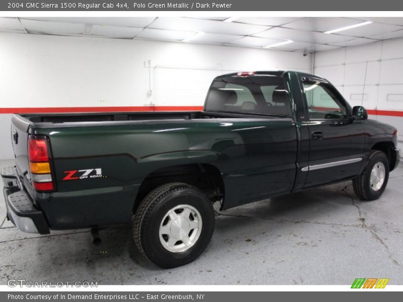 Polo Green Metallic / Dark Pewter 2004 GMC Sierra 1500 Regular Cab 4x4