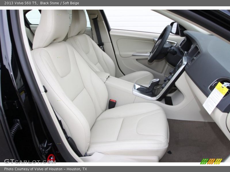 Black Stone / Soft Beige 2013 Volvo S60 T5