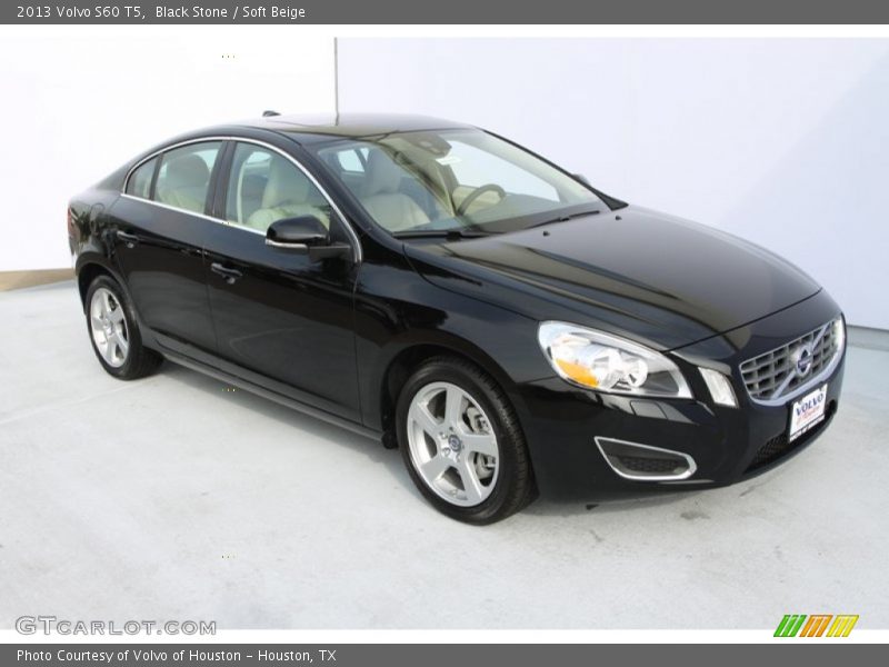 Black Stone / Soft Beige 2013 Volvo S60 T5
