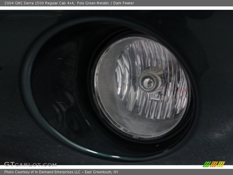 Polo Green Metallic / Dark Pewter 2004 GMC Sierra 1500 Regular Cab 4x4