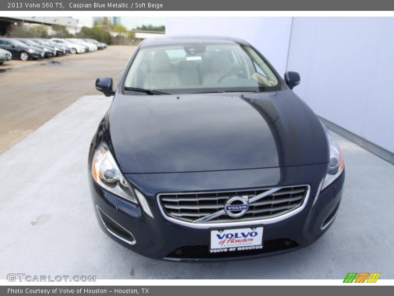 Caspian Blue Metallic / Soft Beige 2013 Volvo S60 T5