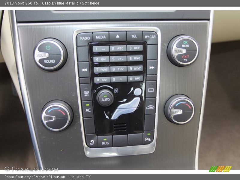Caspian Blue Metallic / Soft Beige 2013 Volvo S60 T5