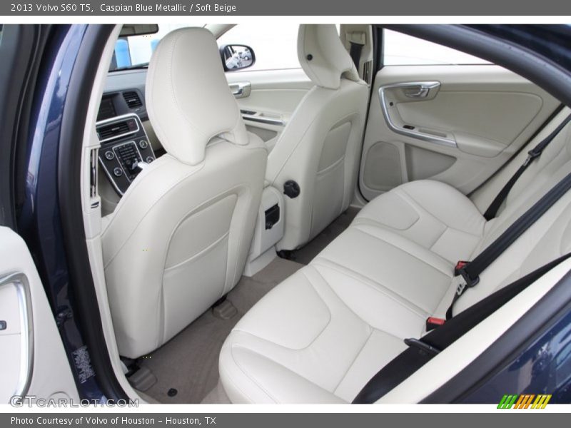 Caspian Blue Metallic / Soft Beige 2013 Volvo S60 T5