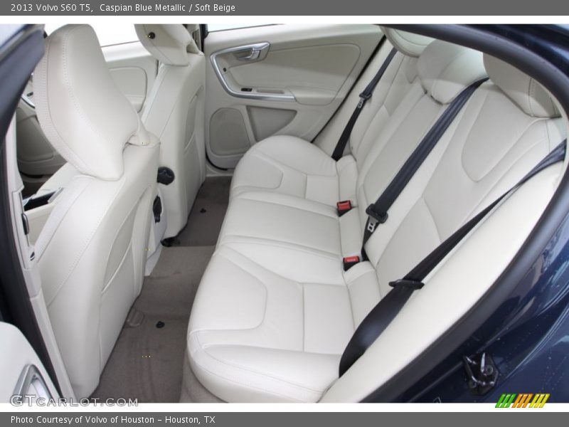 Caspian Blue Metallic / Soft Beige 2013 Volvo S60 T5