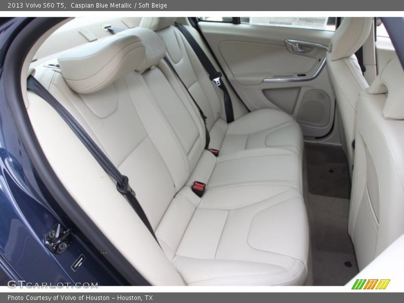 Caspian Blue Metallic / Soft Beige 2013 Volvo S60 T5