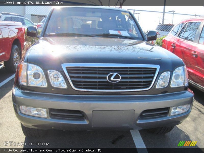 Black Onyx / Gray 1999 Lexus LX 470